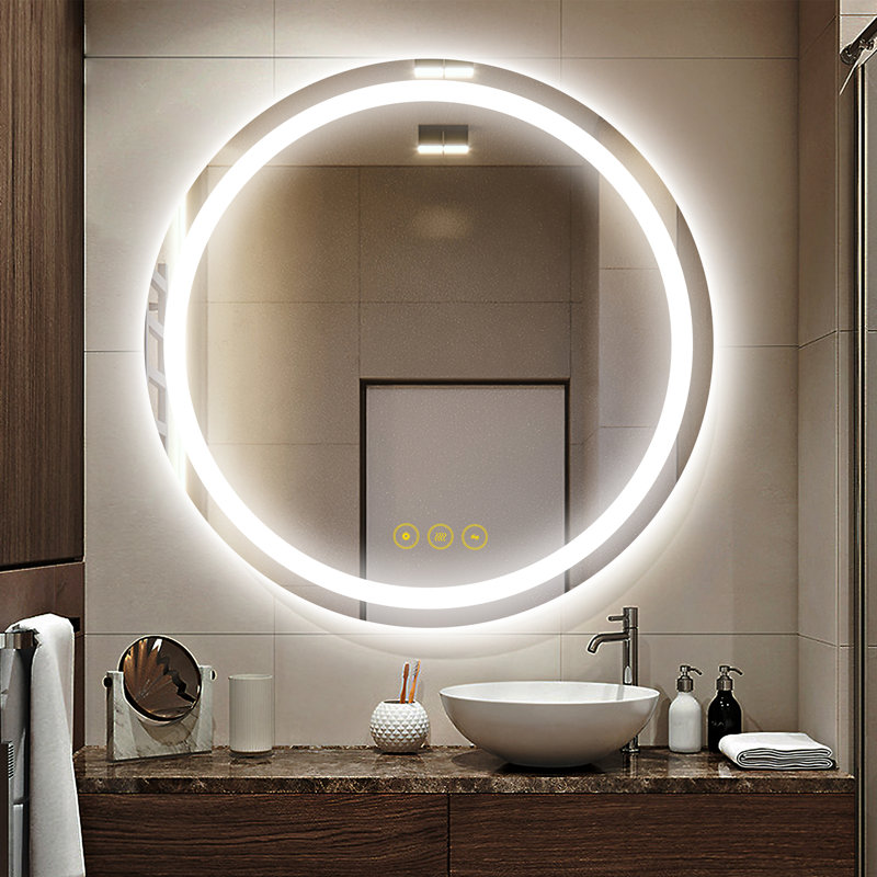 Mirror with lights the range on sale